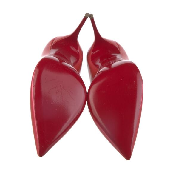 ❤️Christian Louboutin Pink Patent Leather Pumps❤️ - Picture 5 of 5